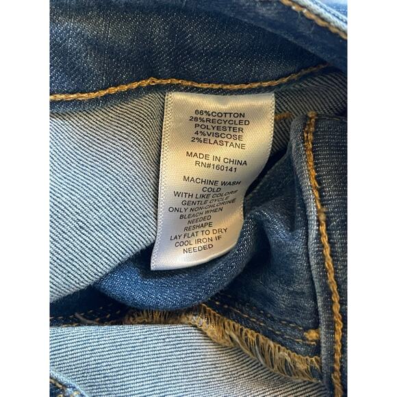 Frye Wide Leg Jeans Medium Wash Size 26 Great Condition - Picture 7 of 7